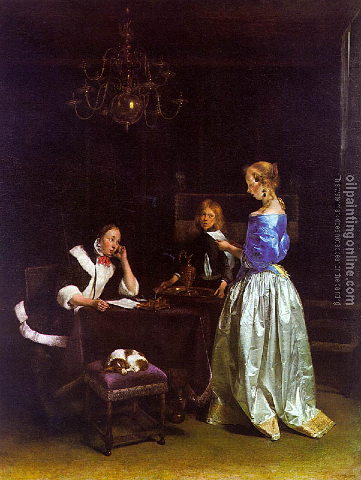 Borch, Gerard Ter - The Letter